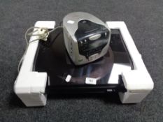 A Roberts CR9986 CD radio together with a Sony turntable