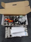 A boxed B Sky Honey B II remote control helicopter