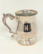 A silver tankard, Barrowclift Silvercraft, Birmingham 1976,