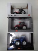 A Massey Ferguson die cast MF 6100 Series Tractor,