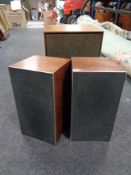 A pair of Bang & Olufsen Beovox 1702 speakers together with a further Mastervox LSIII speaker