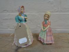 Two Royal Doulton figures;