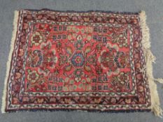 An Eastern rug