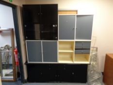 A 20th century Danish modular display unit