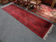 An Afghan Bokhara runner,