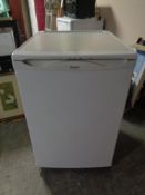 A Hotpoint Ice Diamond under bench freezer