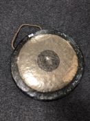 An Eastern gong, diameter 53 cm.