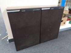A pair of Pioneer model CS-922A floor standing speakers