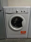 An Indesit washing machine