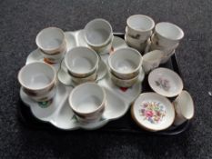 A tray of Royal Worcester dish, ramekins,