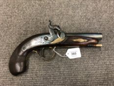 A good quality reproduction percussion cap pistol for display and reenactment CONDITION