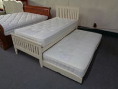 A 3' truckle bed with Worcester Dreamworks interiors