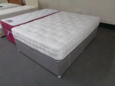 A 5' John Lewis Classic collection luxury 1800 interior on storage base