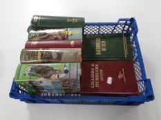 A crate containing seven 20th century Timeform horse racing publications