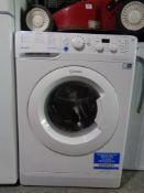 An Indesit water balance plus washer