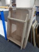 Two large vintage sieves