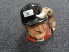 A large Royal Doulton character jug, Gone Away,