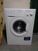 An Indesit washer