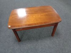 A mahogany G Plan coffee table