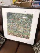 A print depicting poppies