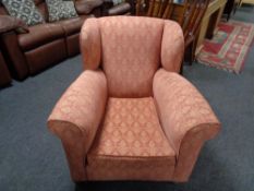 An early 20th century armchair.