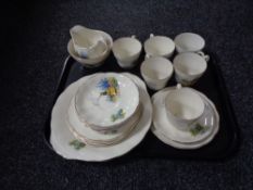 A 21 piece Grindley tea service.