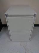 A Universal two-drawer filing cabinet