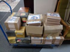 A large quantity of ceramic wall tiles.