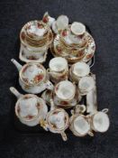 Approximately 60 pieces of Royal Albert Country Roses to include tea china, dinner ware,