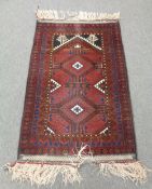 A prayer rug, Iranian/Afghan Frontier,