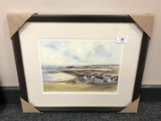 After Tom MacDonald : Newton by the Sea, reproduction in colours, signed in pencil, 21 cm by 30 cm,