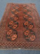 A Bokhara rug, Afghanistan,