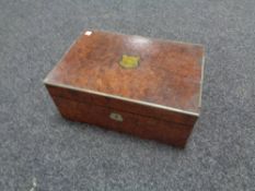 A nineteenth century writing box
