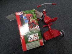 A Radio Flyer stroller/tricycle