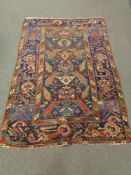 A Caucasian Shirvan rug,
