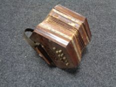 An antique squeeze box