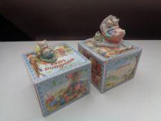 A box of thirty-six John Jenkins Woodland Tales figures (boxed)