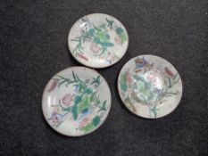 Child's Chinese style plates
