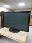 A Panasonic 50'' plasma TV.