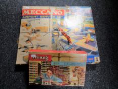 A boxed Meccano Airport Service Set No.