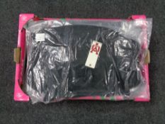 A box containing Your Own roll neck tops (tagged and new).