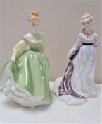 Two Royal Doulton lady figures - Fair Lady HN 2193 and Lise HN 3474,