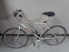 A Specialised Hardrock mountain bike.