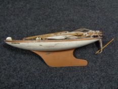 A twentieth century Southern Star pond yacht