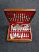 A canteen of Sheffield plate cutlery by John Mason