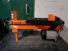 An electric log splitter