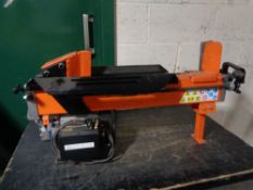 An electric log splitter