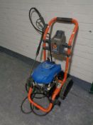 A Position 1 power equipment P 3000 PWA pressure washer powered by Hyundai 4-stroke engine