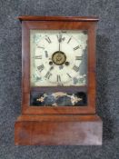 A 19th century American mantel clock by Jerome and Company, Newhaven Connecticut.