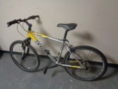 A Trek 3700 front suspension mountain bike.